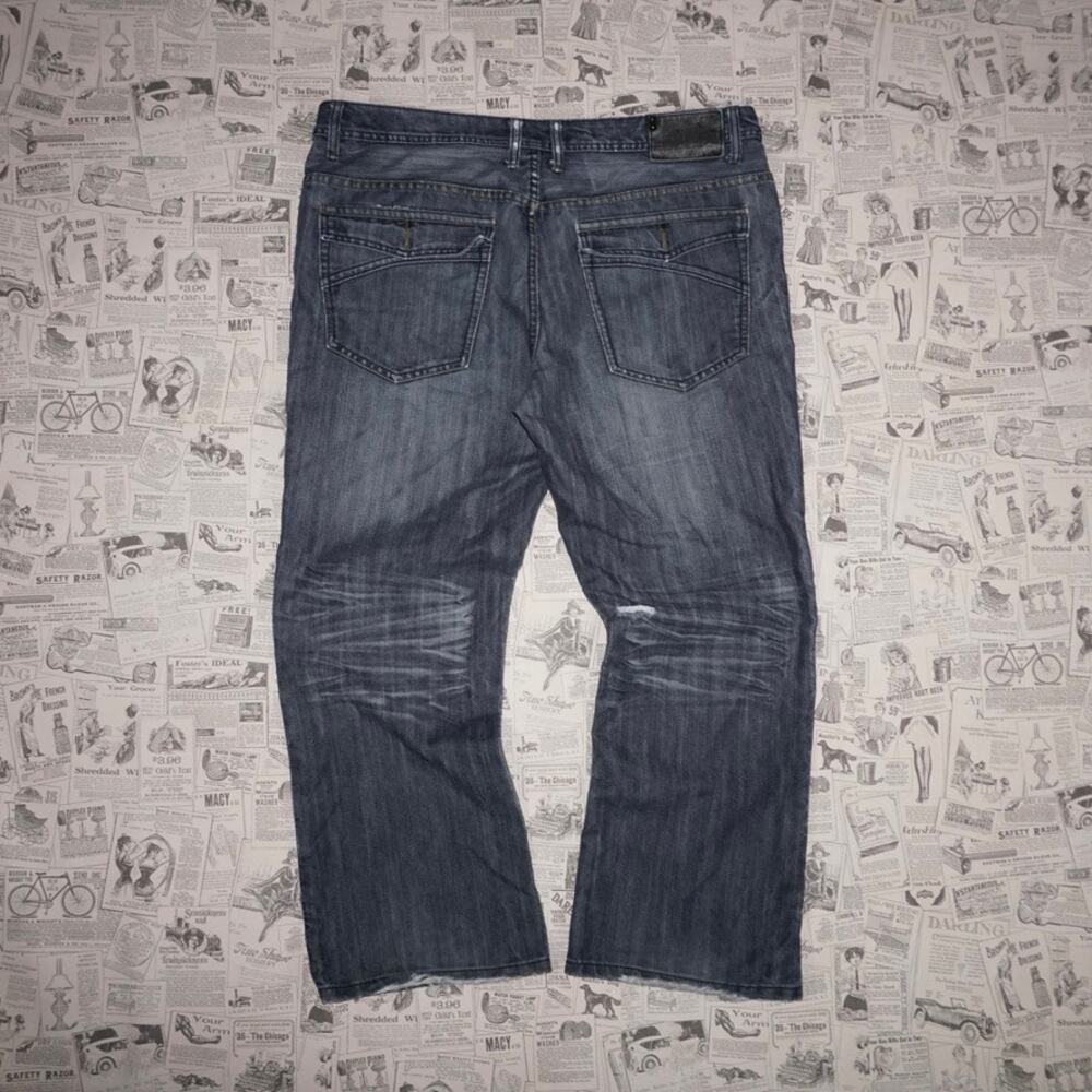 38 - Vintage Y2K buffalo jeans 2000s baggy wide denim pants